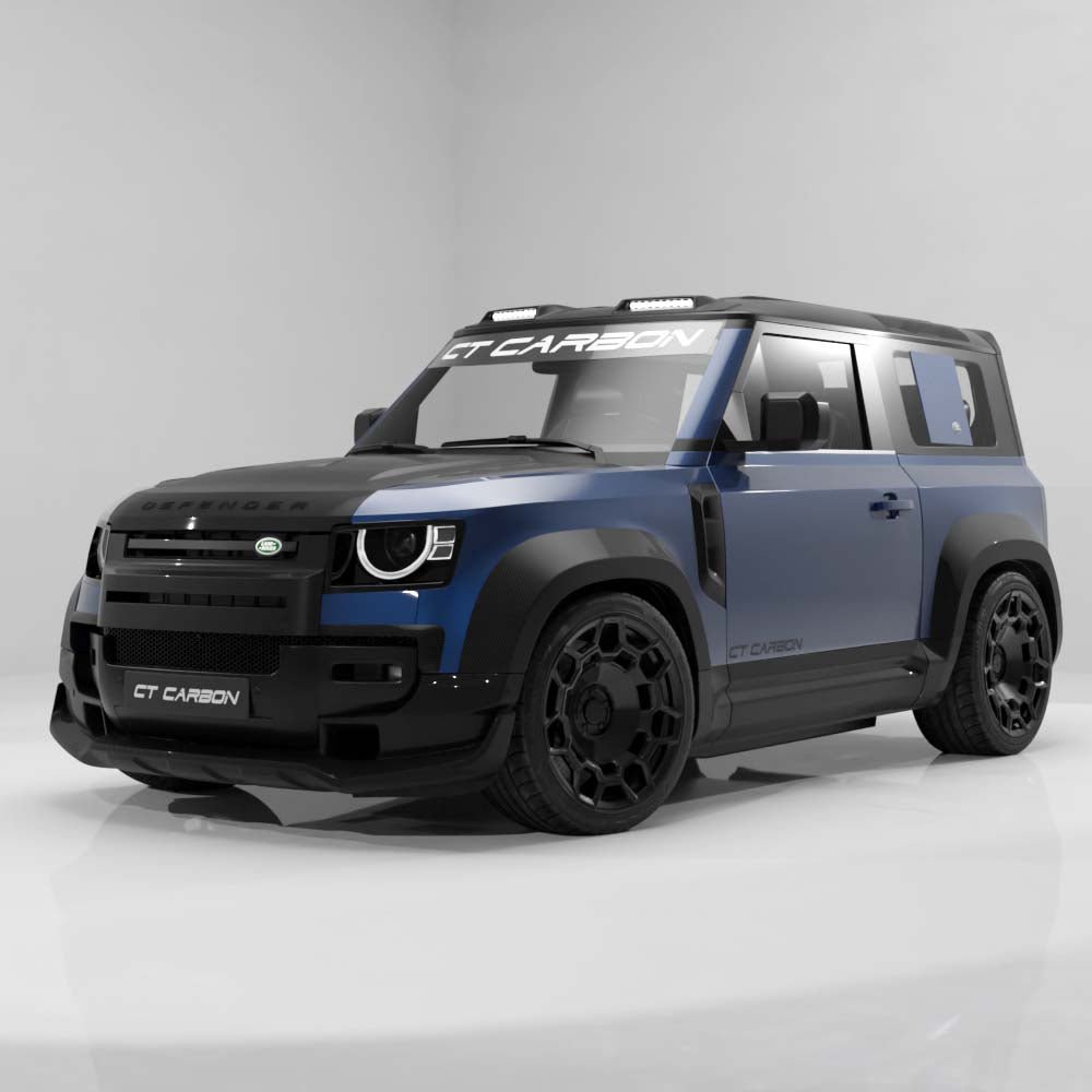 DEFENDER 90 L663 2020+ FULL CARBON FIBRE WIDE ARCH KIT - V2 - CT DESIGN