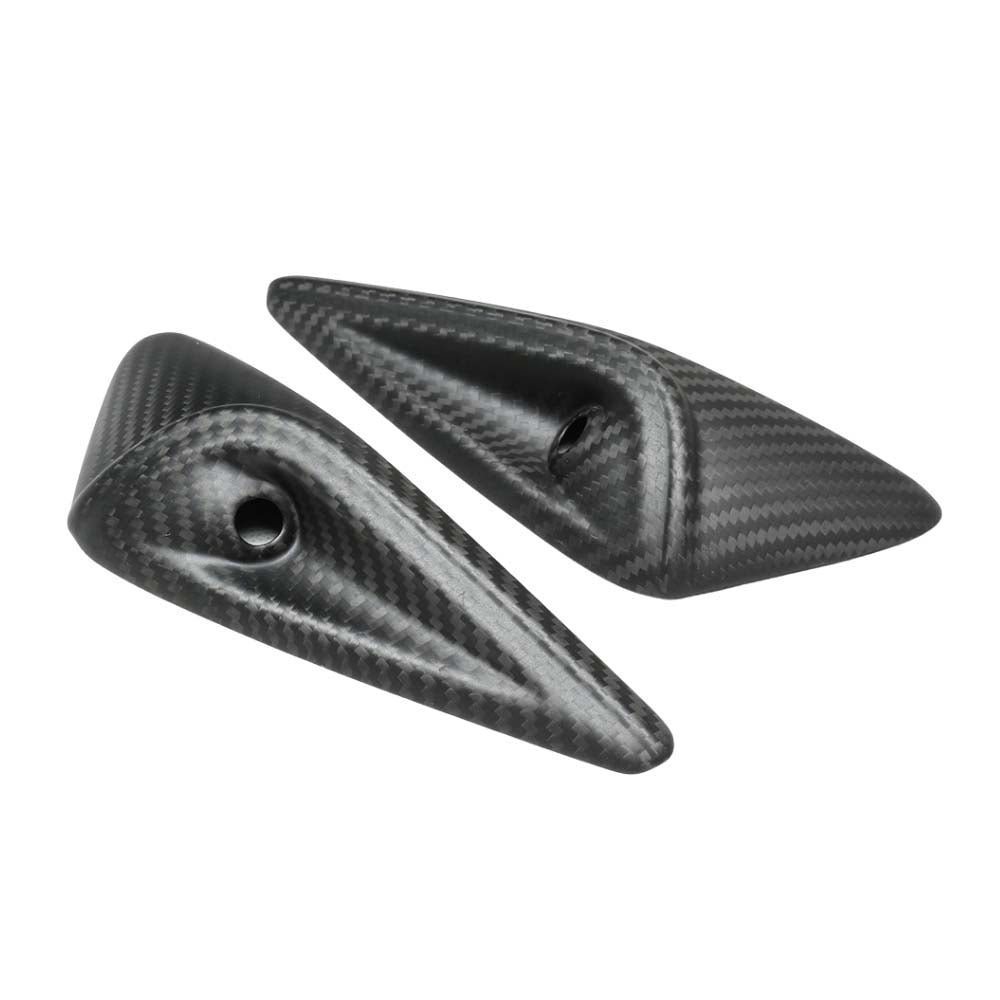 TESLA MODEL Y 2025+ FACELIFT DRY CARBON FIBRE MATTE SIDE CAMERA COVER - V1
