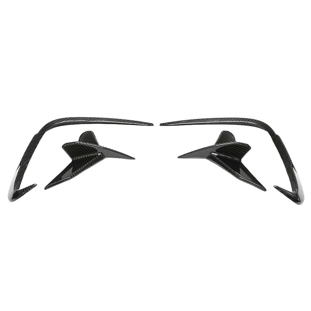 BMW G14/G15/G16 8 SERIES 2018+ DRY CARBON FIBRE SIDE REAR CANARDS