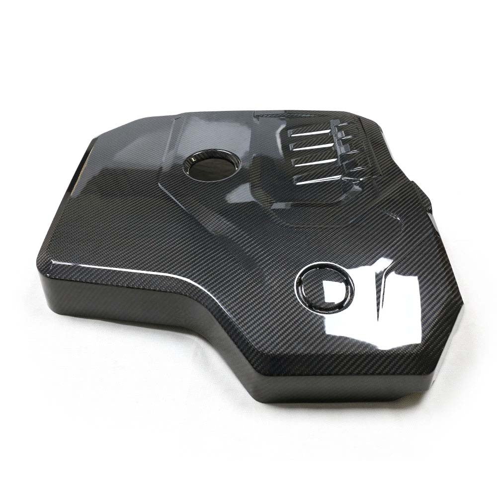 BMW G42 2 SERIES 2022+ DRY CARBON FIBRE ENGINE COVER