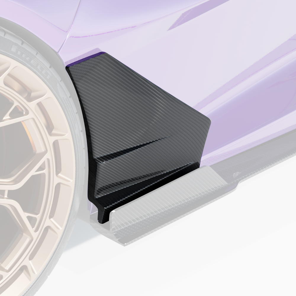 LAMBORGHINI REVUELTO CARBON FIBRE DOOR TRIM - CT DESIGN
