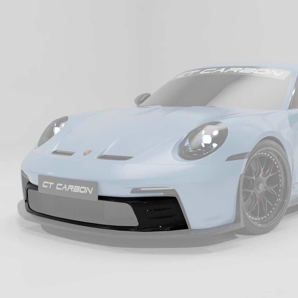 PORSCHE 911 992.1 GT3 & GT3 TOURING 2022-2024 CARBON FIBRE FRONT INTAKE PANEL - CT DESIGN