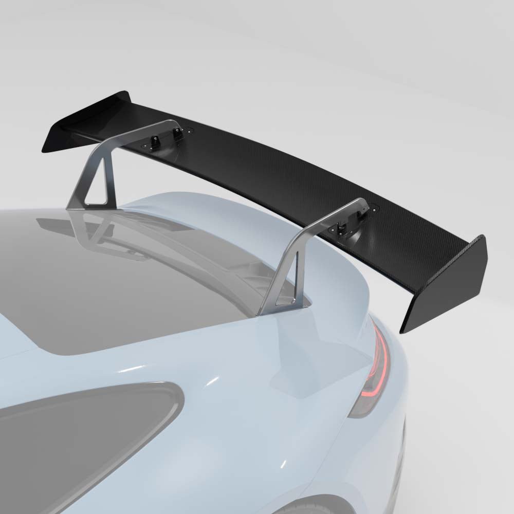 PORSCHE 911 992.1 GT3 2022-2024 CARBON FIBRE WING WITH RISERS - CT DESIGN