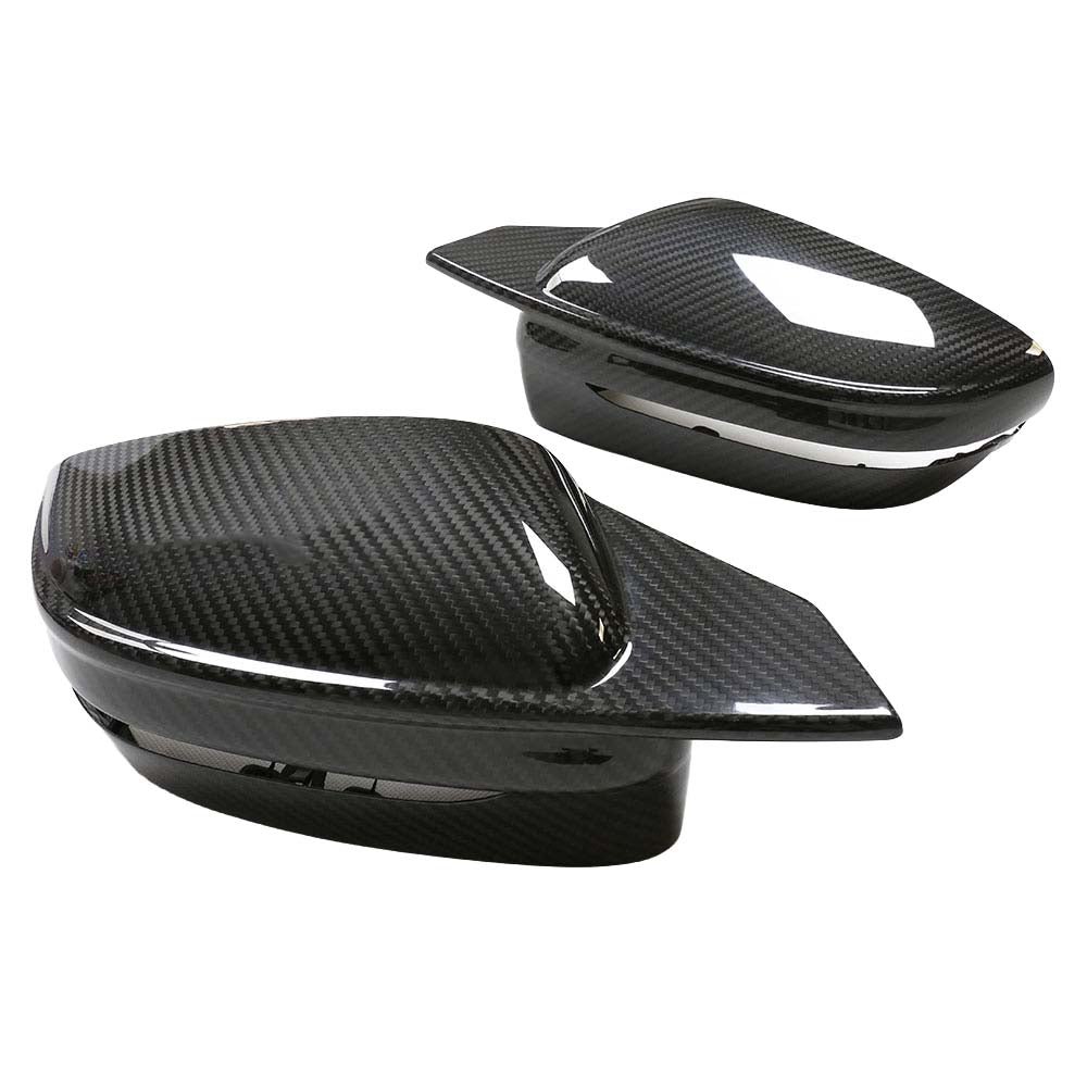 BMW G14/G15/G16 8 SERIES 2018+ LHD DRY CARBON FIBRE MIRRORS - V1