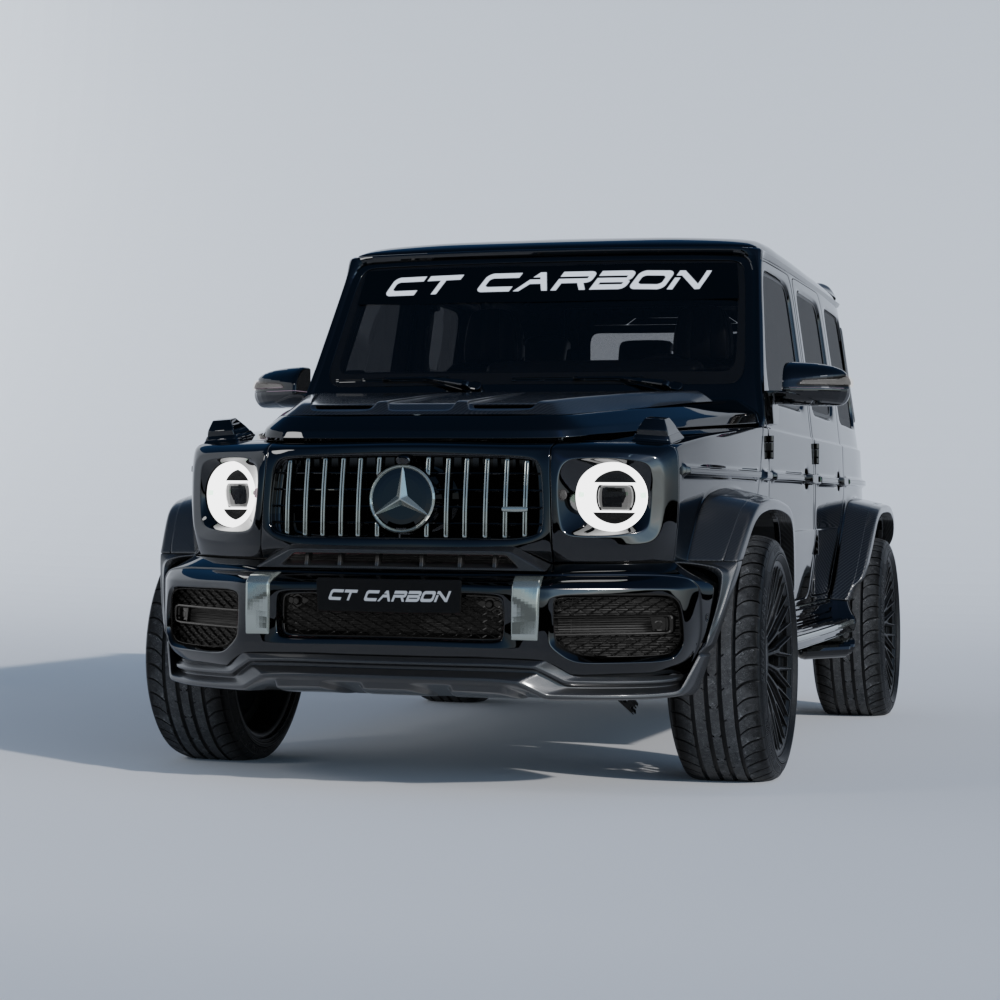 MERCEDES-BENZ 2018-2024 W463 G63 FULL CARBON FIBRE WIDE ARCH KIT V2 - CT DESIGN