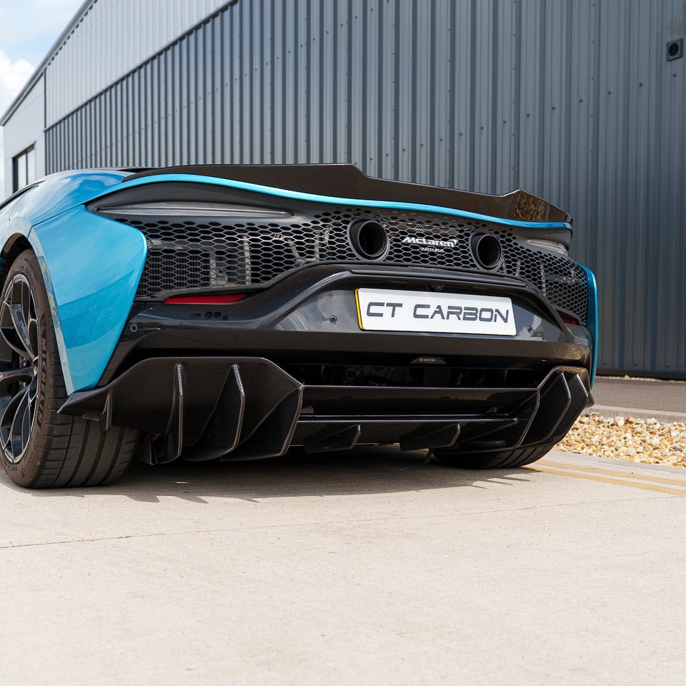 MCLAREN ARTURA 2023+ CARBON FIBRE DIFFUSER - CT DESIGN