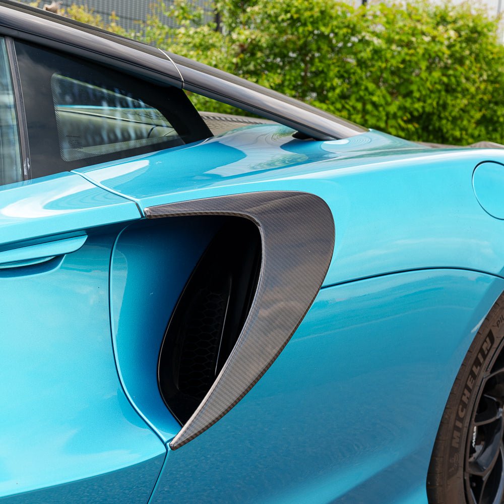 MCLAREN ARTURA 2023+ CARBON FIBRE SIDE INTAKE VENT - CT DESIGN