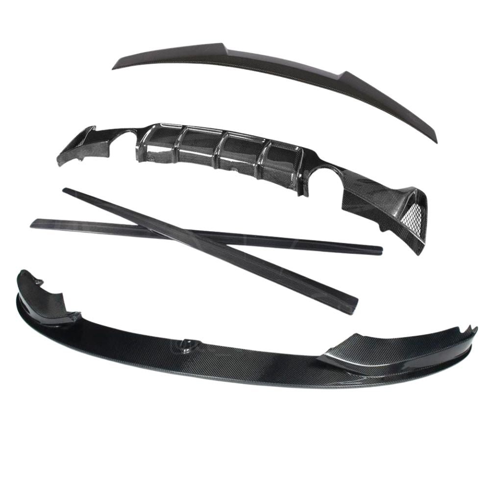 BMW F36 4 SERIES COUPE FULL CARBON FIBRE KIT (DUAL EXHAUST) - V2