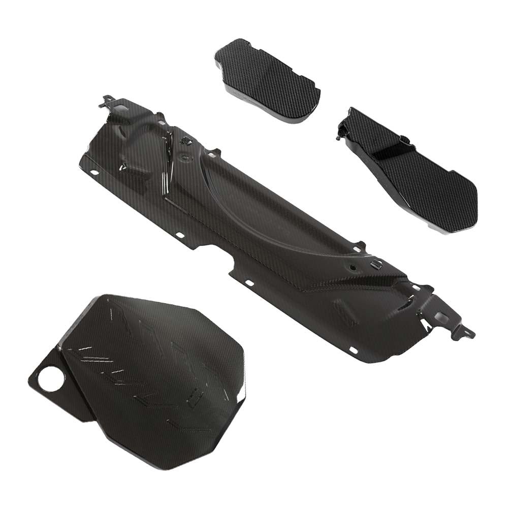 BMW G90 M5 & G99 M5 TOURING 2024+ CARBON FIBRE ENGINE BAY COVER KIT - CT DESIGN