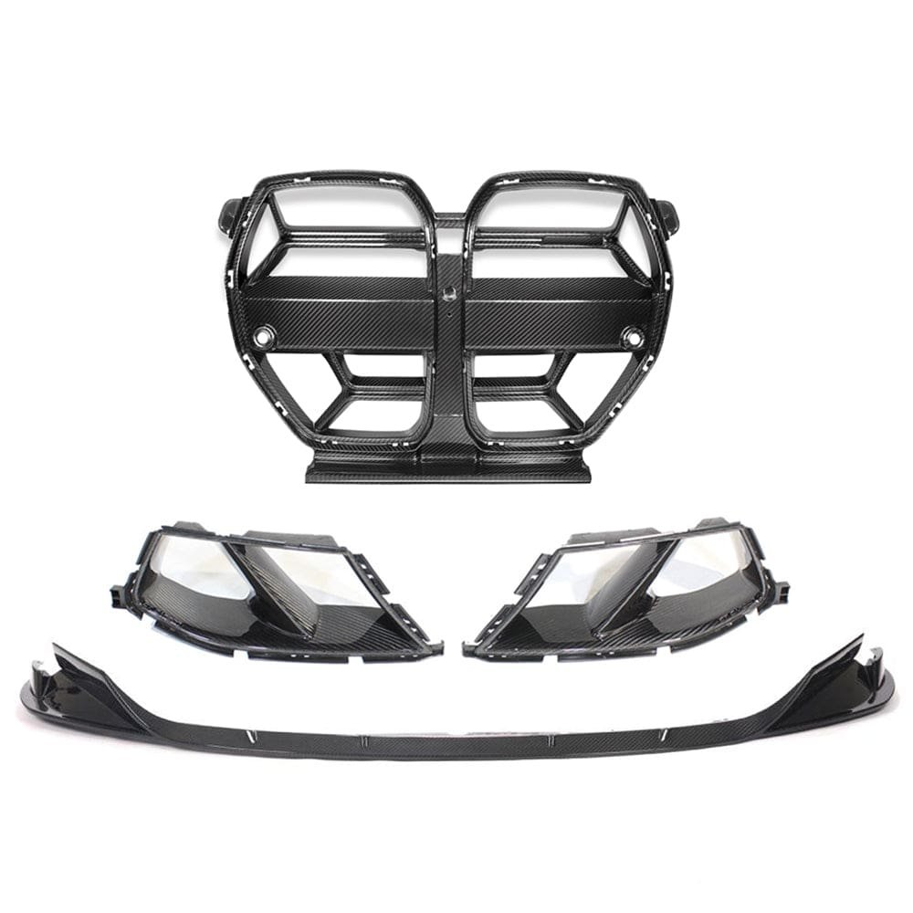BMW M3/M4 G80/G81/G82/G83 CARBON FIBRE FRONT END PACK - V2
