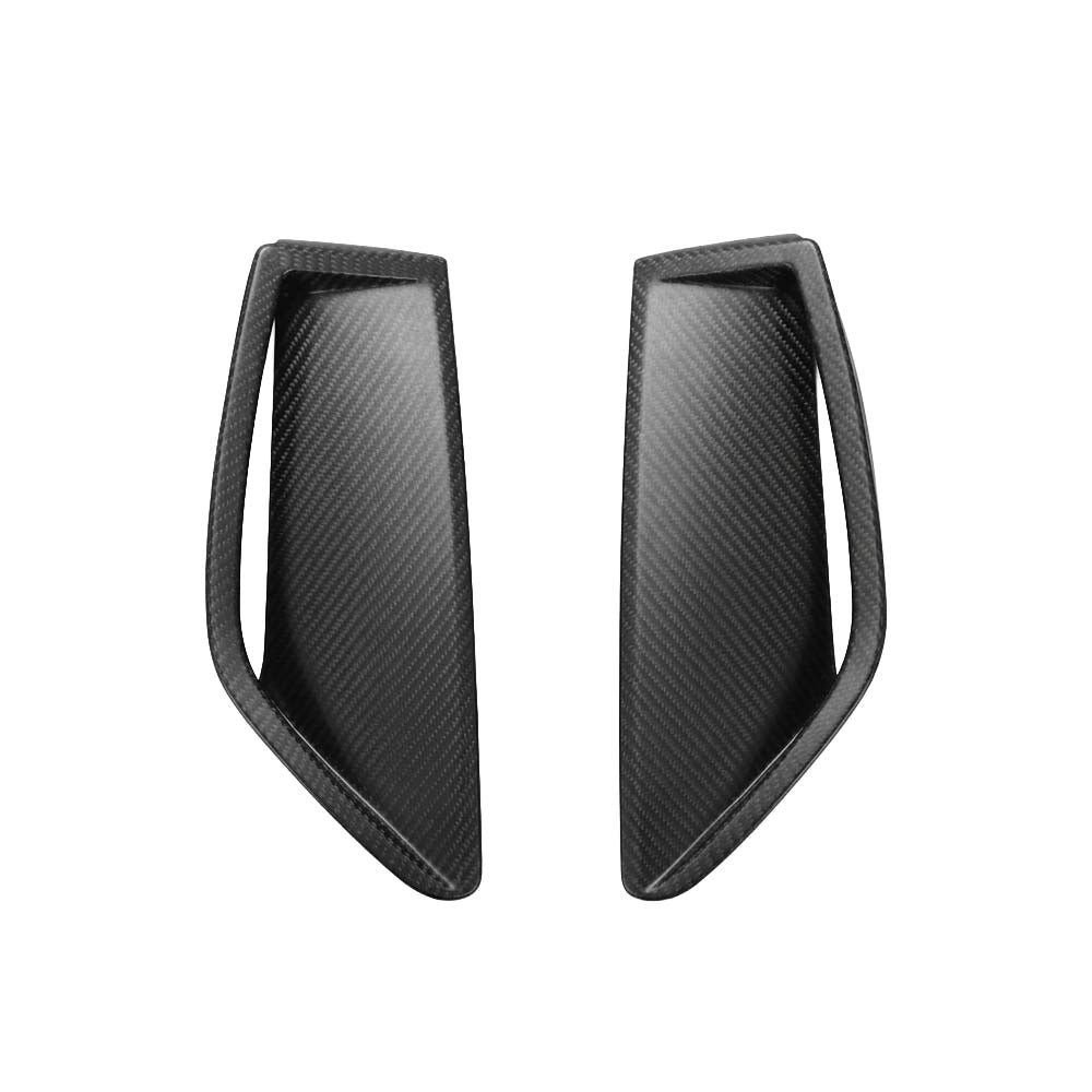 AUDI RS6/RS7 C8 2019+ AVANT MATTE CARBON FIBRE FRONT BUMPER VENT TRIM