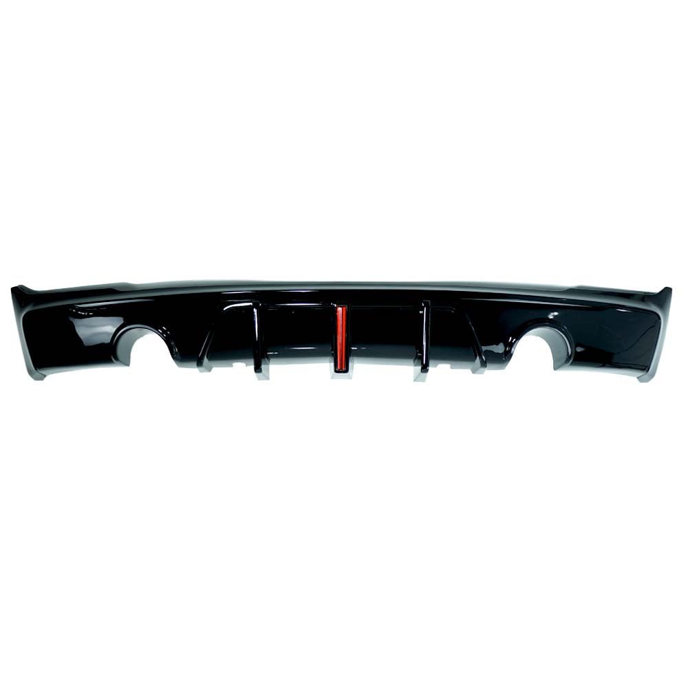 BMW F22/F23 2 SERIES 2014-2020 GLOSS BLACK DUAL EXHAUST DIFFUSER MT STYLE