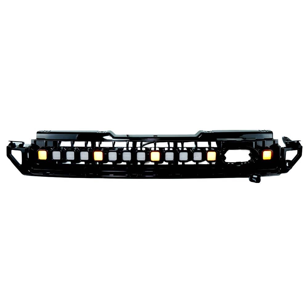 LAND ROVER DEFENDER L663 2019+ YELLOW LED GRILLE - V3