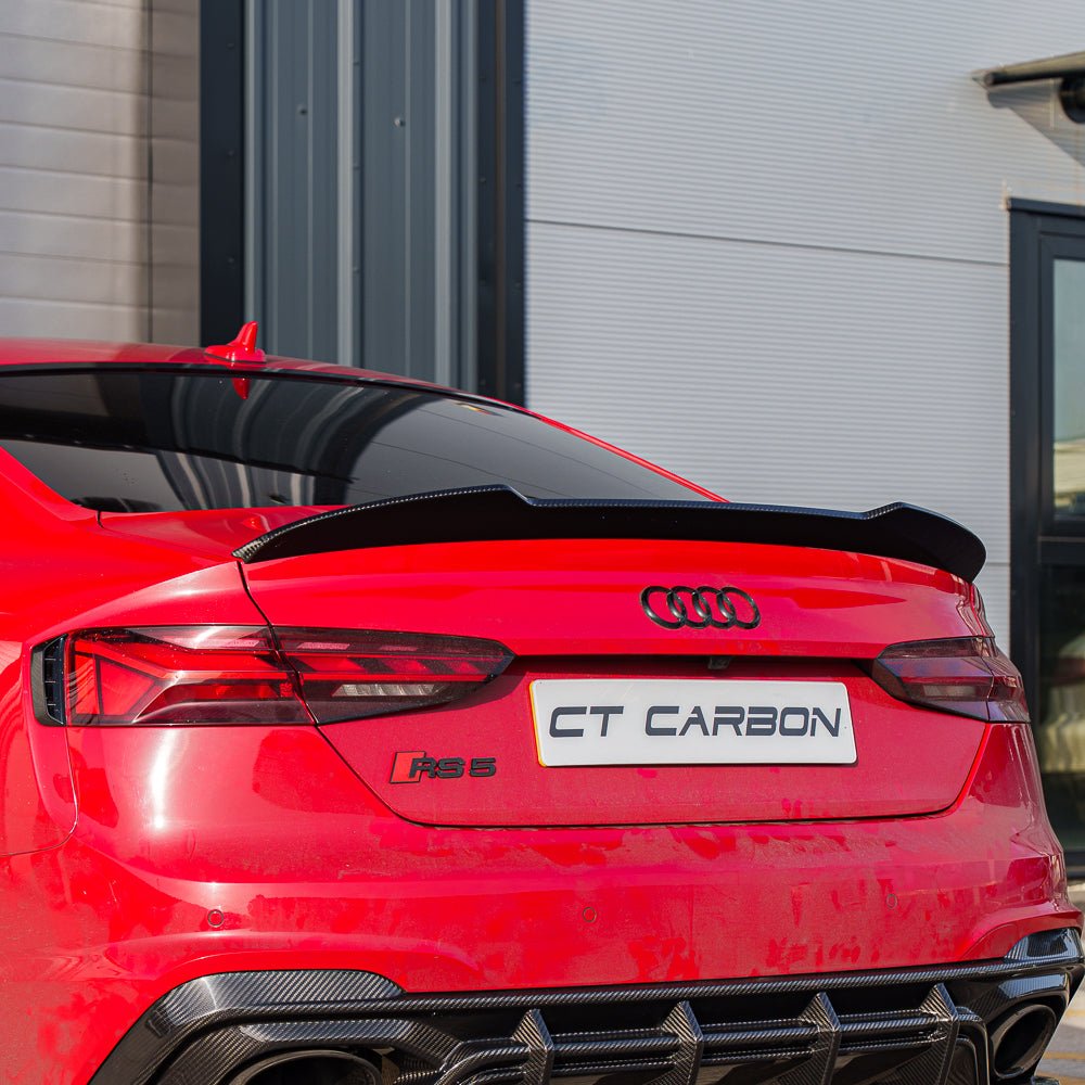 AUDI A5/S5/RS5 B9/B9.5 COUPE 2016-2025 CARBON FIBRE SPOILER - CT DESIGN