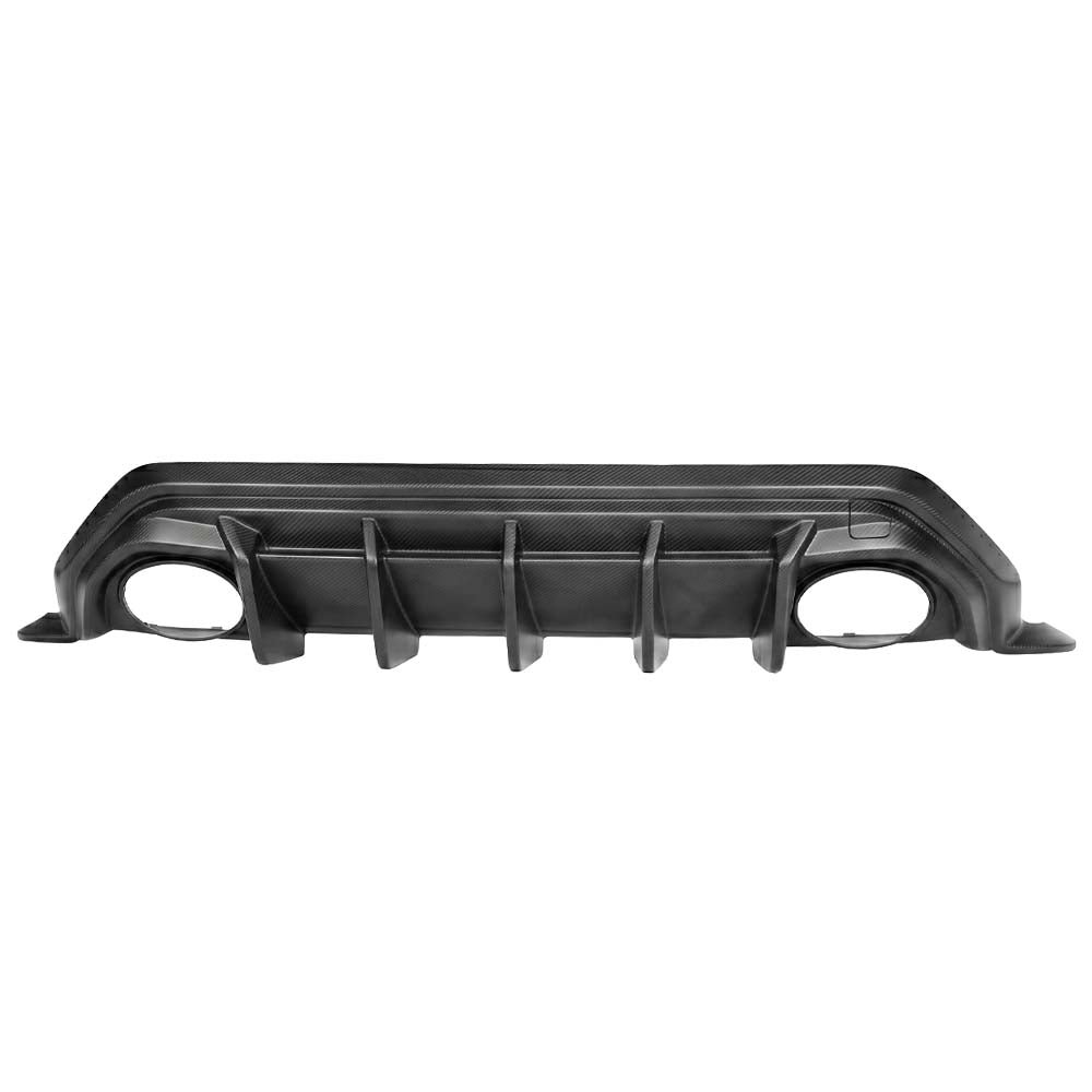 AUDI RS3 8Y SPORTBACK 2025+ MATTE CARBON FIBRE REAR DIFFUSER - CT DESIGN
