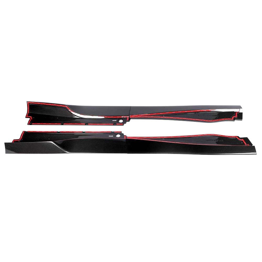 MCLAREN 750S 2023+ CARBON FIBRE SIDE SKIRTS - CT DESIGN