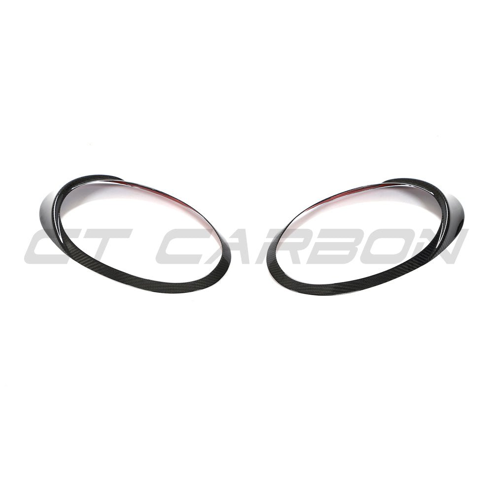 PORSCHE 991 911 2012-2021 CARBON FIBRE HEADLIGHT EYEBROWS