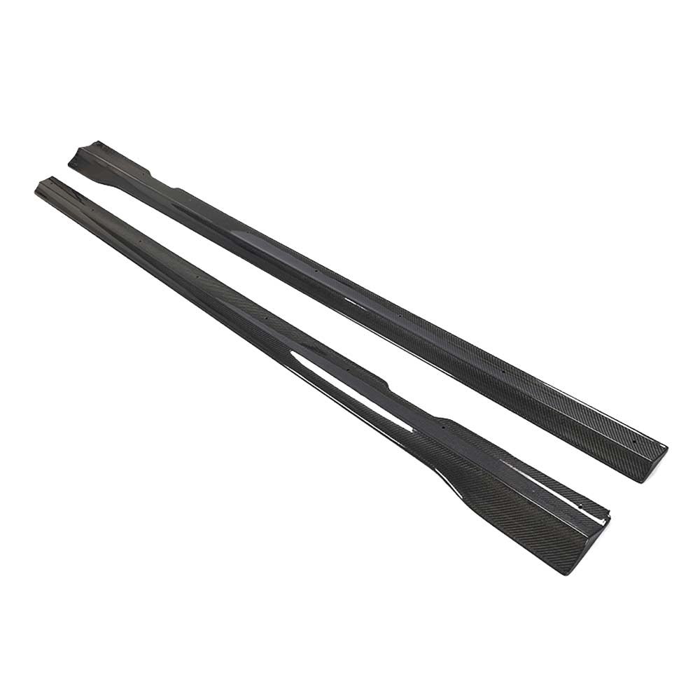 MERCEDES E-CLASS W213/S213 AMG (E43/E53/E63) 2016-2023 CARBON FIBRE SIDE SKIRTS