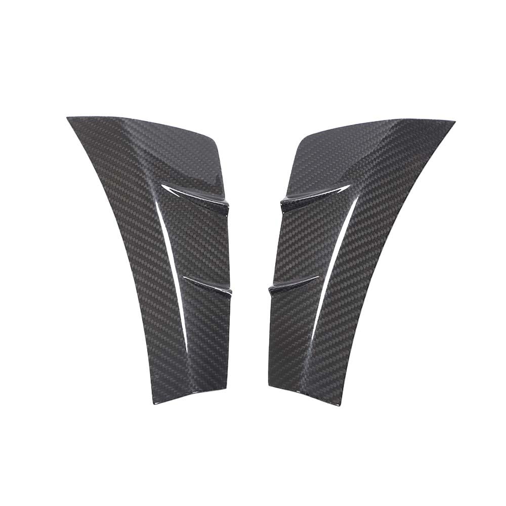 MERCEDES C-CLASS & C43 2019-2021 CARBON FIBRE FRONT BUMPER VENT TRIMS