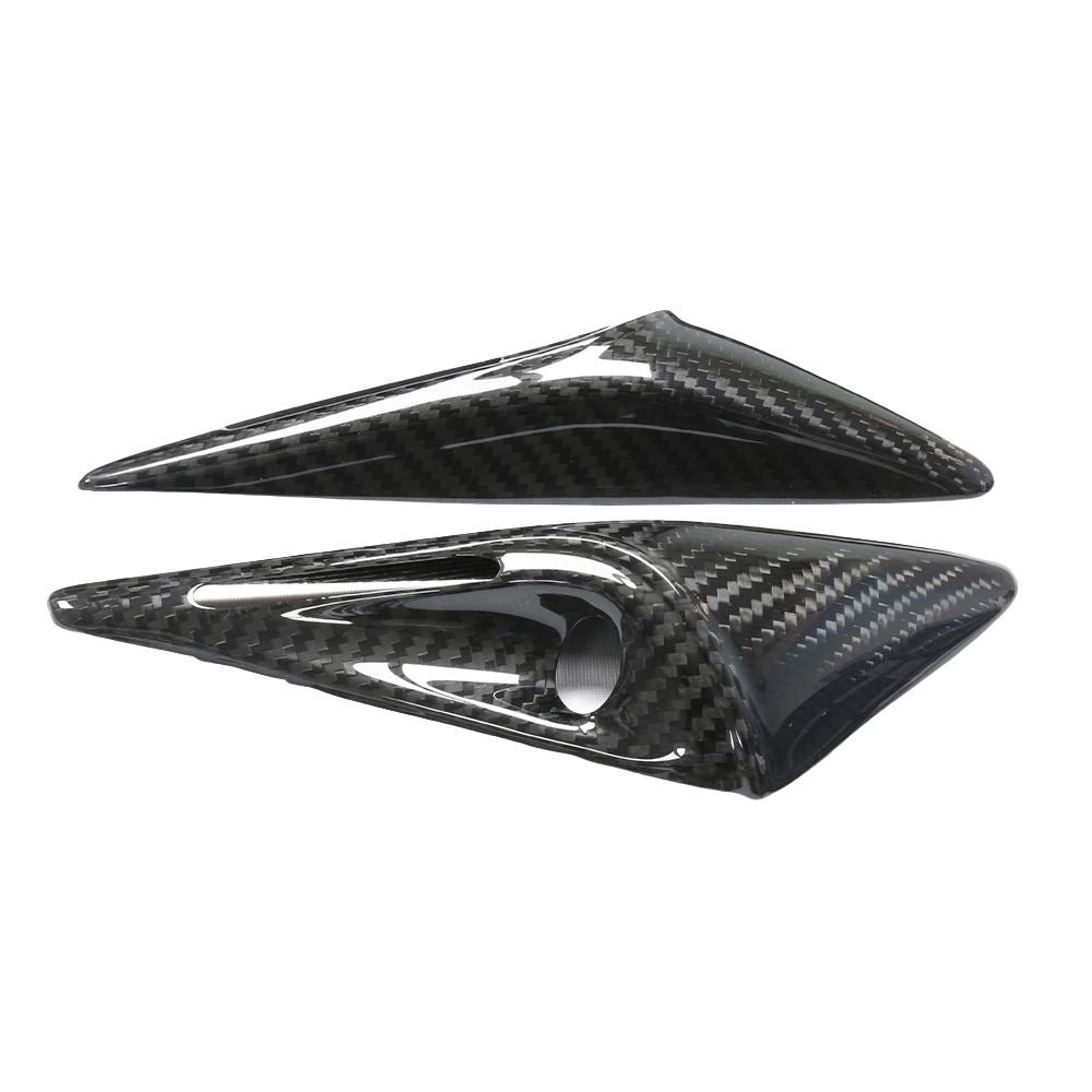 TESLA MODEL S 2021+ FACELIFT CARBON FIBRE SIDE CAMERA COVER ADD ON