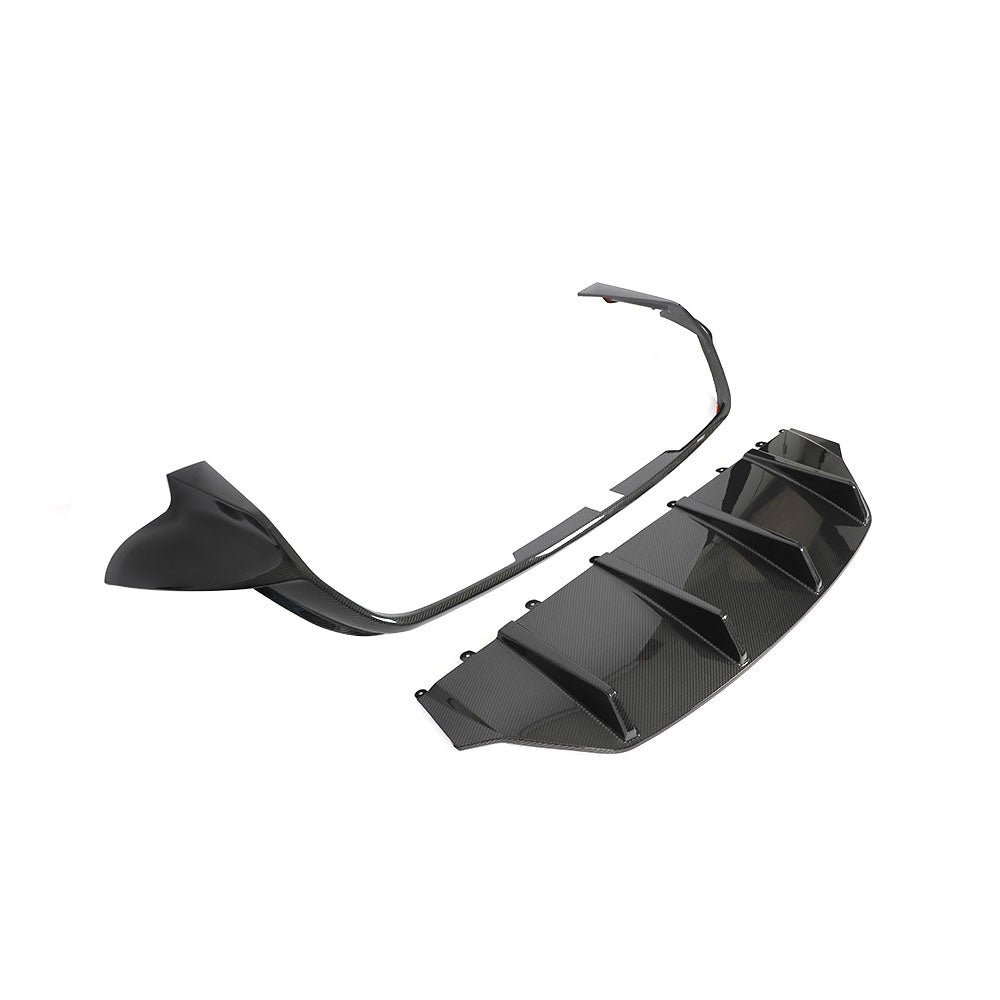 PORSCHE TAYCAN 2020-2024 CARBON FIBRE DIFFUSER
