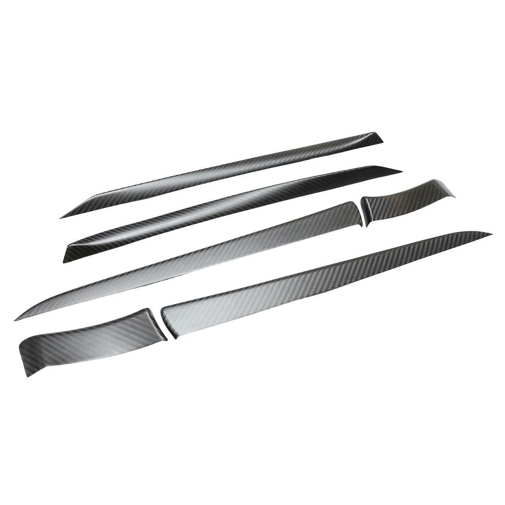 TESLA MODEL S 2021+ FACELIFT MATTE CARBON FIBRE DOOR TRIM ADD ON