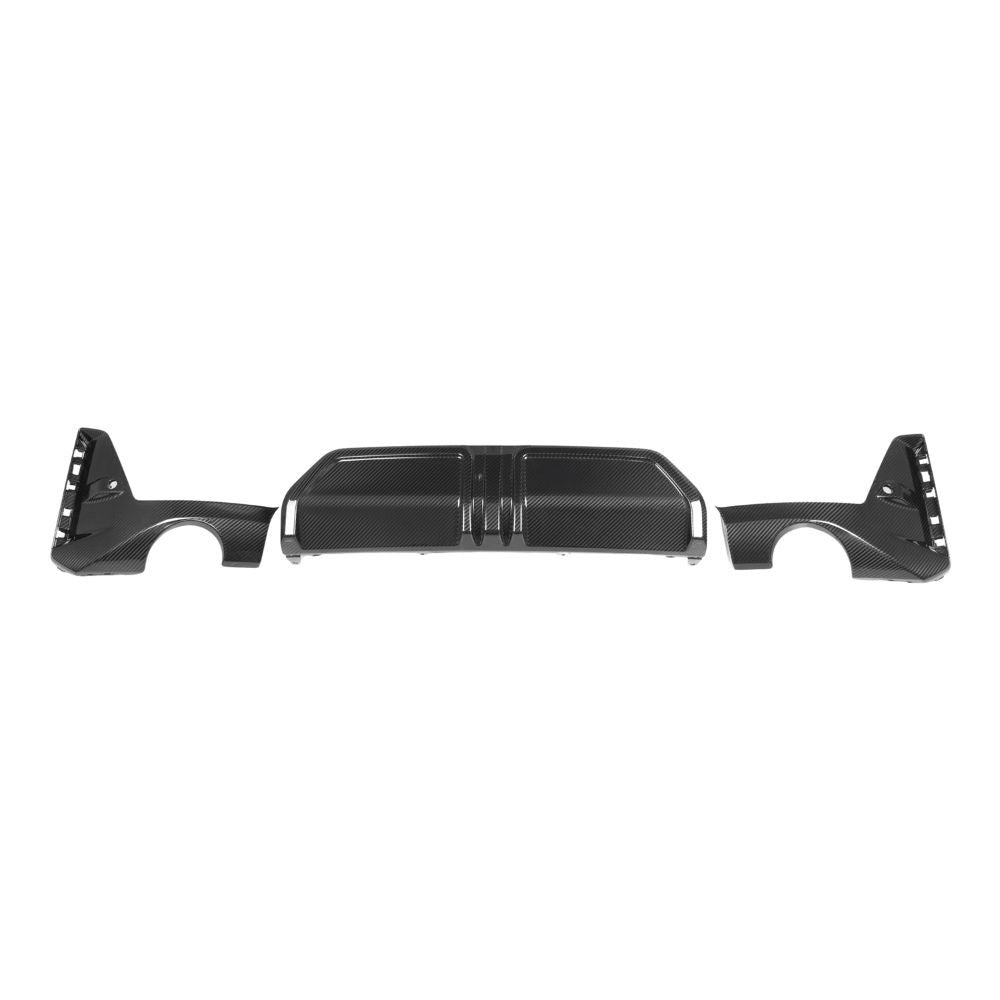BMW 3 SERIES G20/G21 2022+ LCI CARBON FIBRE DIFFUSER - ROUND TIPS - MP