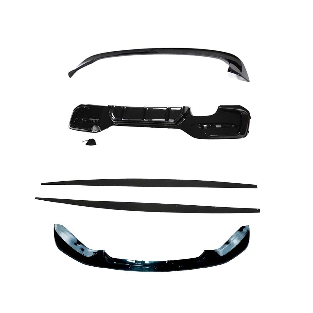 BMW F20/F21 1 SERIES LCI TWIN LEFT GLOSS BLACK KIT - V2