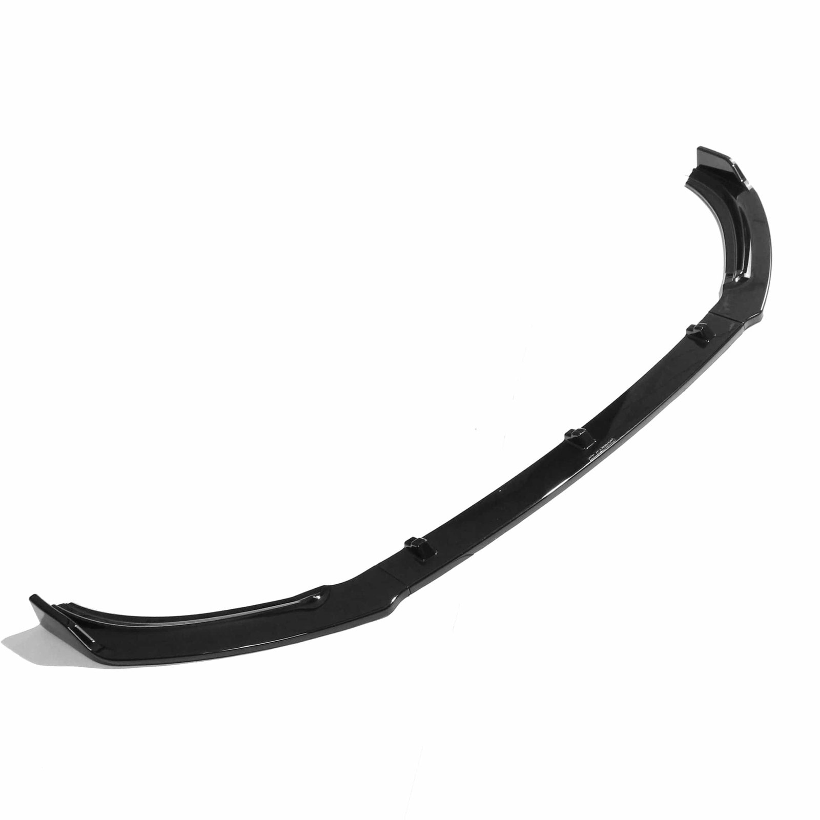 VOLKSWAGEN POLO MK6 2017-2020 GLOSS BLACK SPLITTER