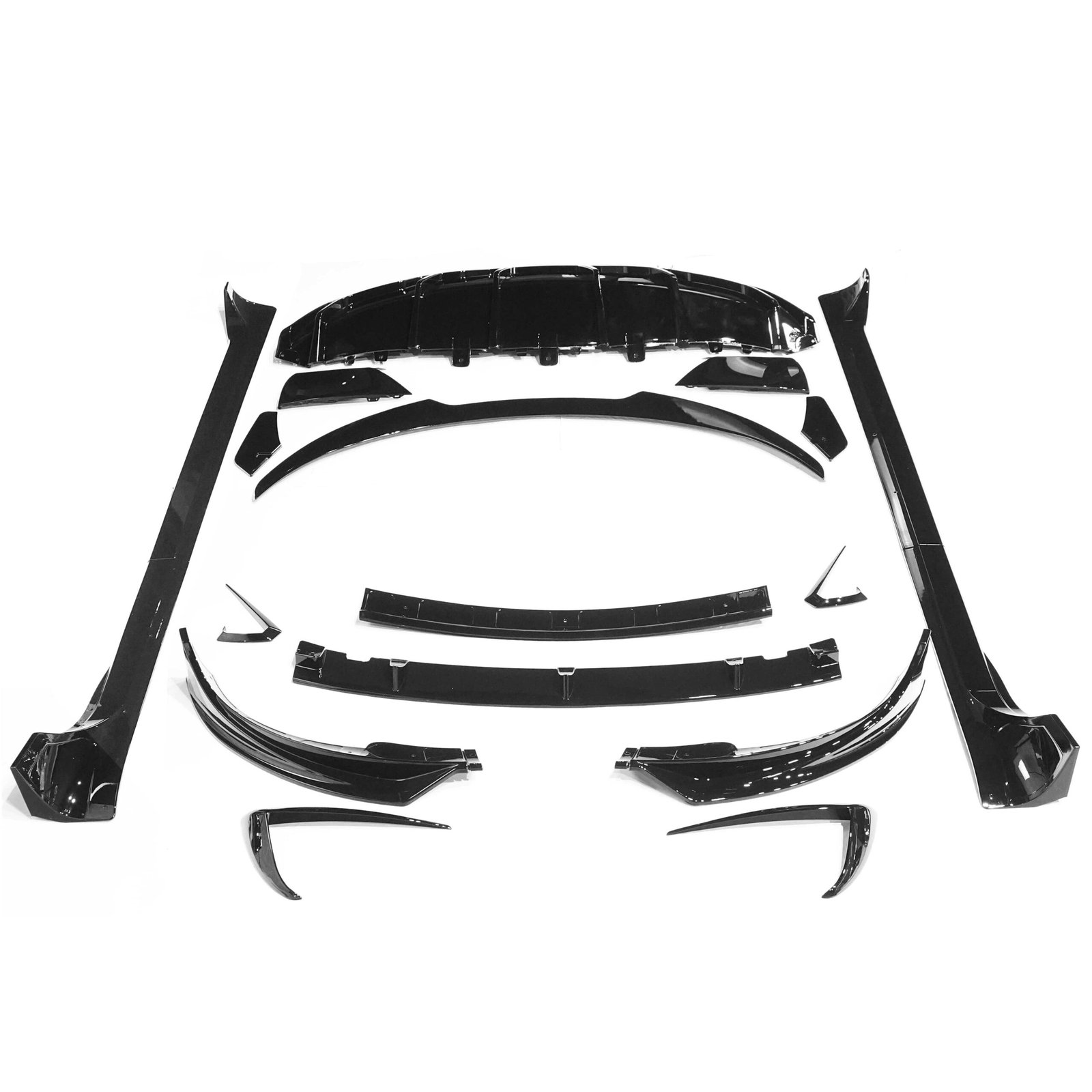 TESLA MODEL Y MK1 2020-2025 FULL GLOSS BLACK KIT